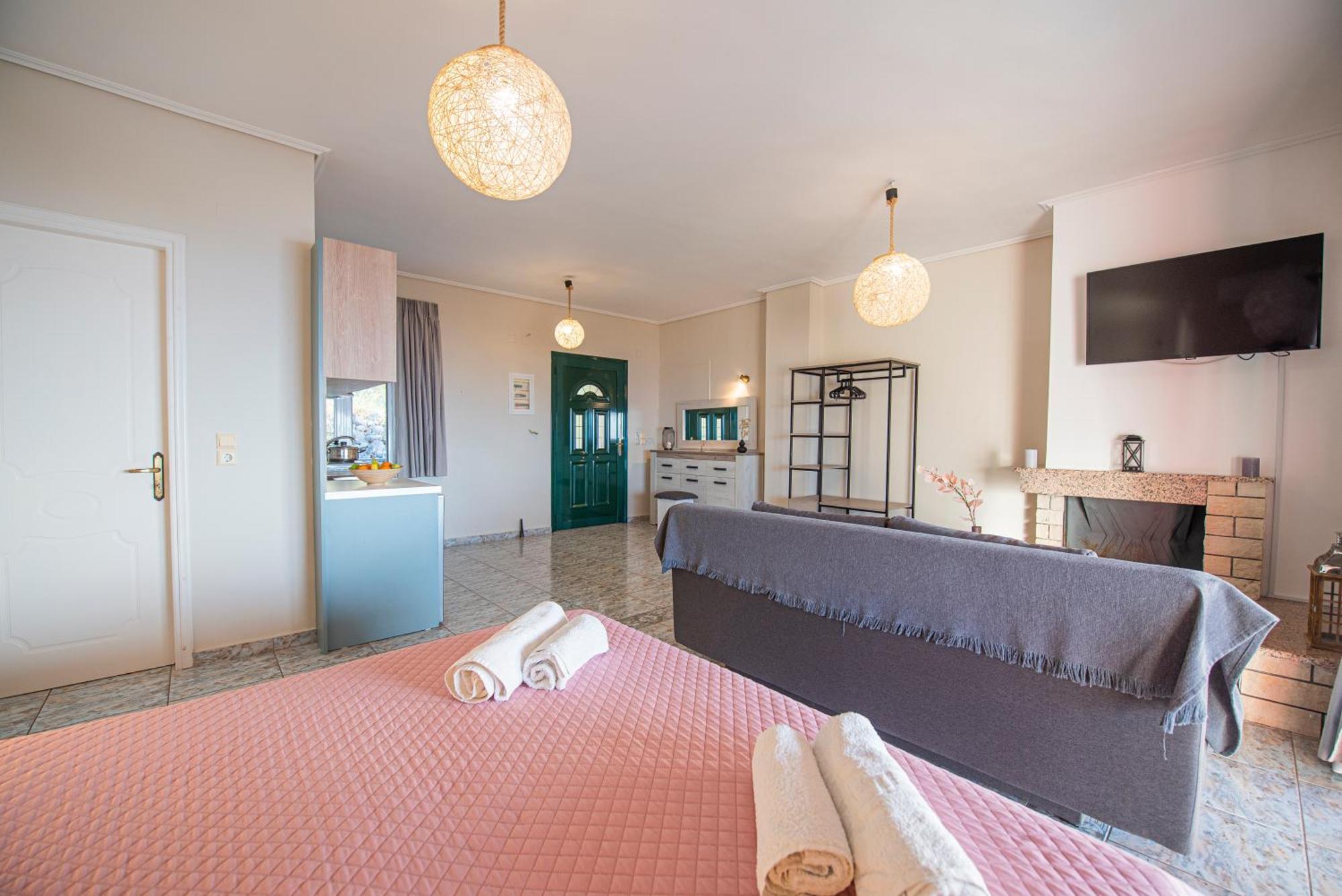 Agnantio Apartman Áyios Nikítas Szoba fotó